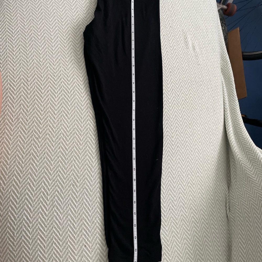 Mixit Black Pants with White Stripe